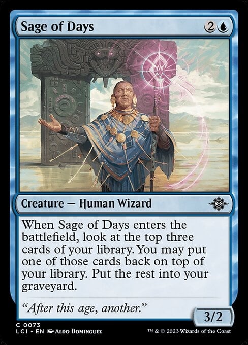 Sage of Days - The Lost Caverns of Ixalan-(073)