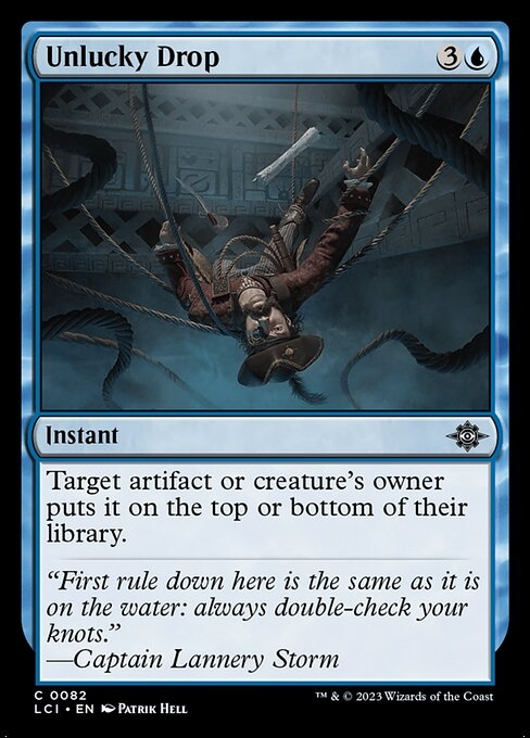 Unlucky Drop - The Lost Caverns of Ixalan-(082)