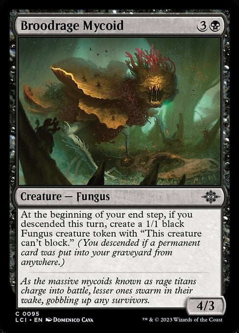 Broodrage Mycoid - The Lost Caverns of Ixalan-(095)