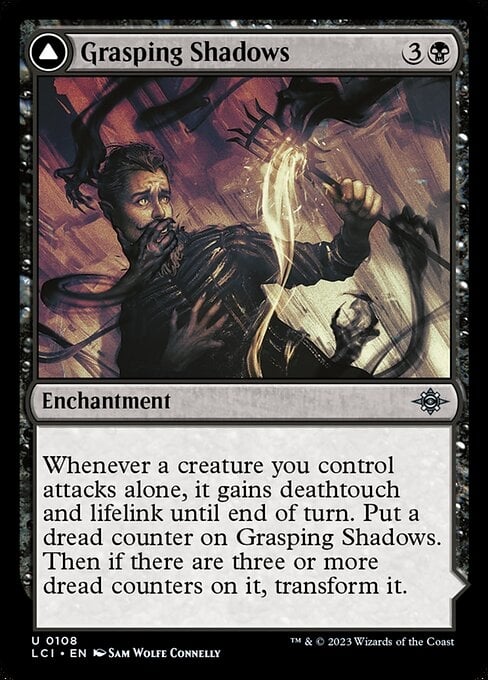 Grasping Shadows // Shadows' Lair - The Lost Caverns of Ixalan-(108)