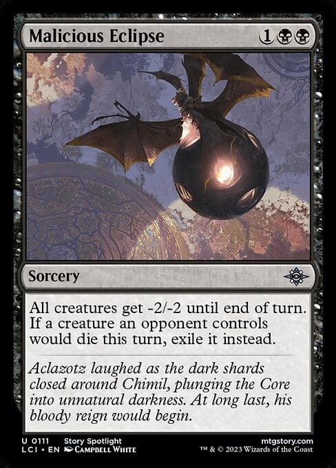 Malicious Eclipse - The Lost Caverns of Ixalan-(111)