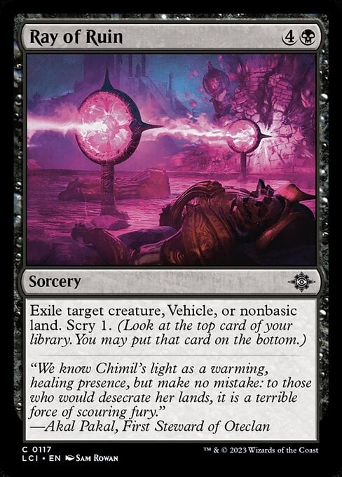 Ray of Ruin - The Lost Caverns of Ixalan-(117)