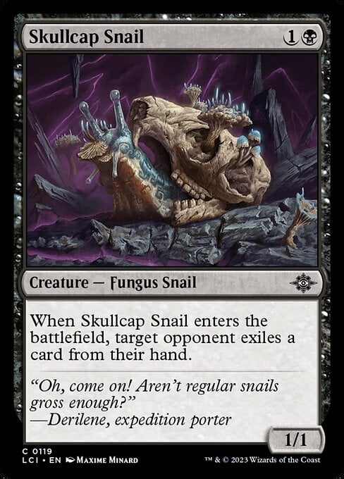 Skullcap Snail - The Lost Caverns of Ixalan-(119)