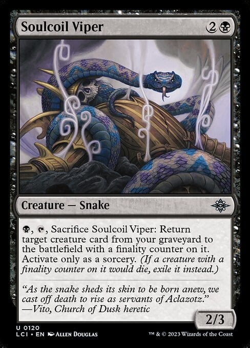 Soulcoil Viper - The Lost Caverns of Ixalan-(120)