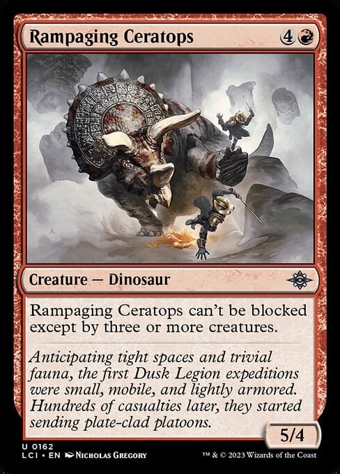 Rampaging Ceratops - The Lost Caverns of Ixalan-(162)