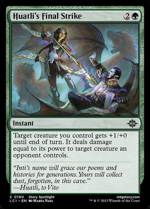 Huatli's Final Strike - The Lost Caverns of Ixalan-(190)