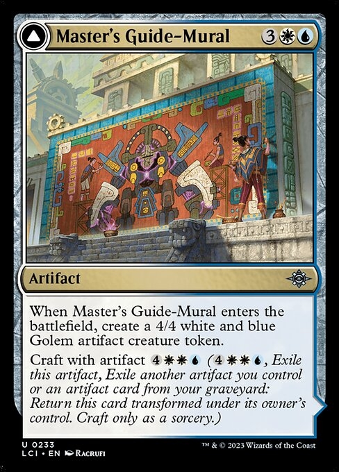 Master's Guide-Mural // Master's Manufactory - The Lost Caverns of Ixalan-(233)