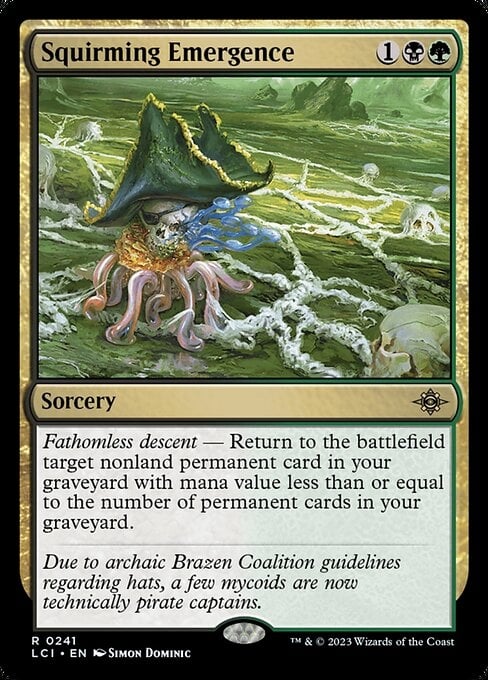 Squirming Emergence - The Lost Caverns of Ixalan-(241)