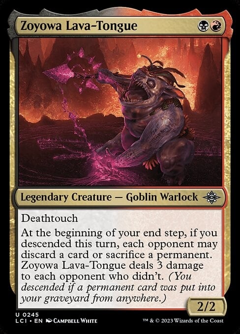Zoyowa Lava-Tongue - The Lost Caverns of Ixalan-(245)