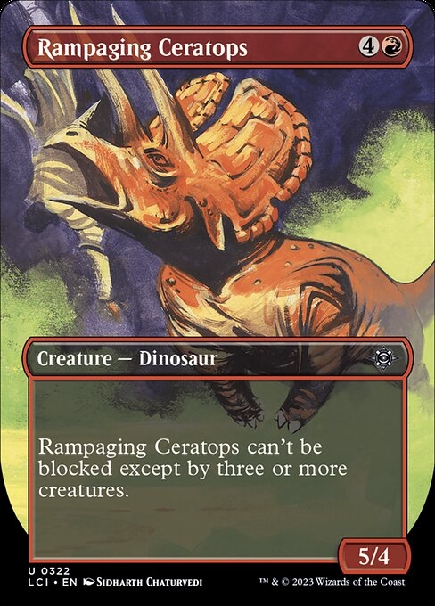 Rampaging Ceratops - The Lost Caverns of Ixalan-(322)