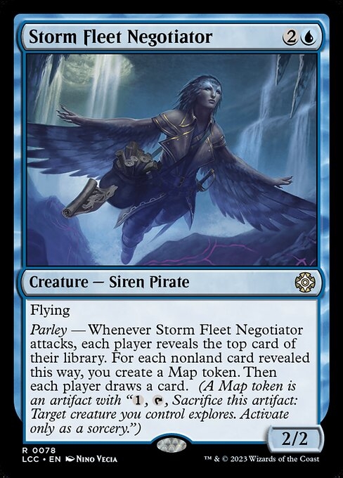 Storm Fleet Negotiator - The Lost Caverns of Ixalan Commander-(078)