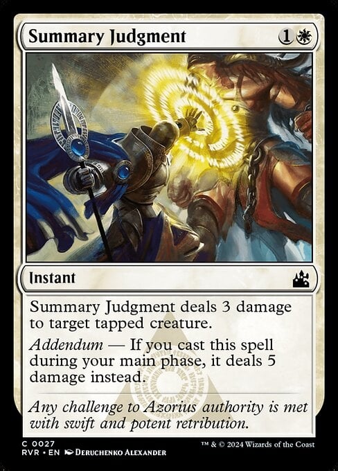 Summary Judgment - Ravnica Remastered-(027)