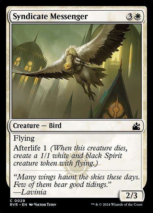 Syndicate Messenger - Ravnica Remastered-(029)