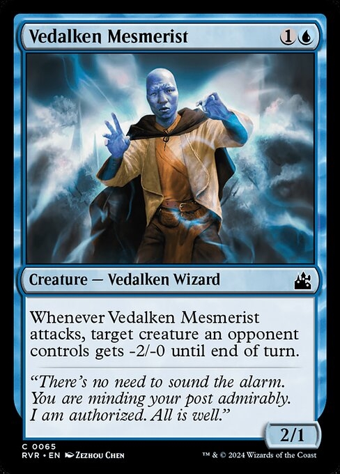 Vedalken Mesmerist - Ravnica Remastered-(065)