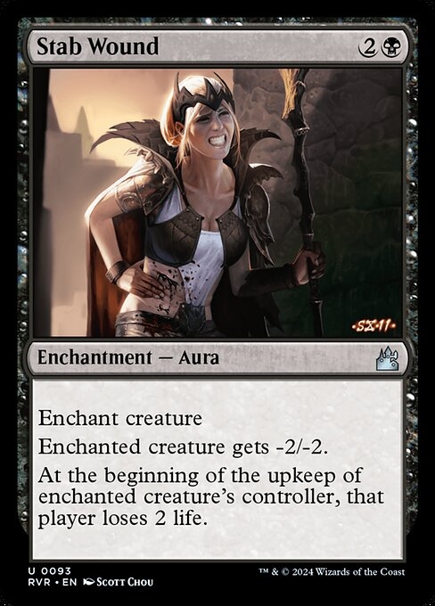 Stab Wound - Ravnica Remastered-(093)