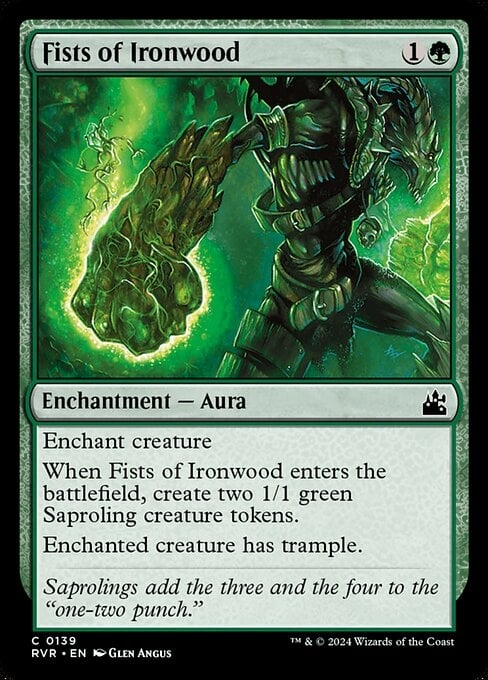 Fists of Ironwood - Ravnica Remastered-(139)