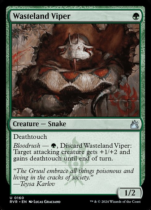 Wasteland Viper - Ravnica Remastered-(160)