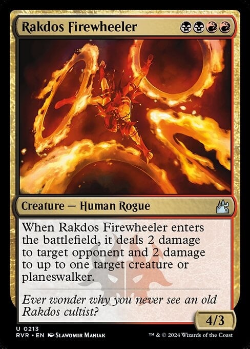 Rakdos Firewheeler - Ravnica Remastered-(213)