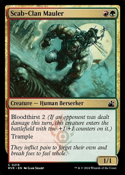 Scab-Clan Mauler - Ravnica Remastered-(219)