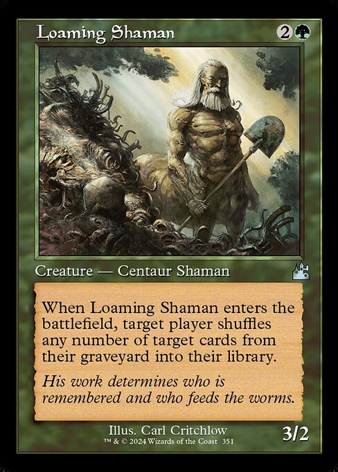 Loaming Shaman - Ravnica Remastered-(351)