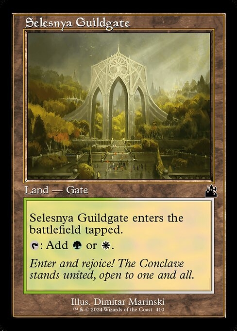 Selesnya Guildgate - Ravnica Remastered-(410)