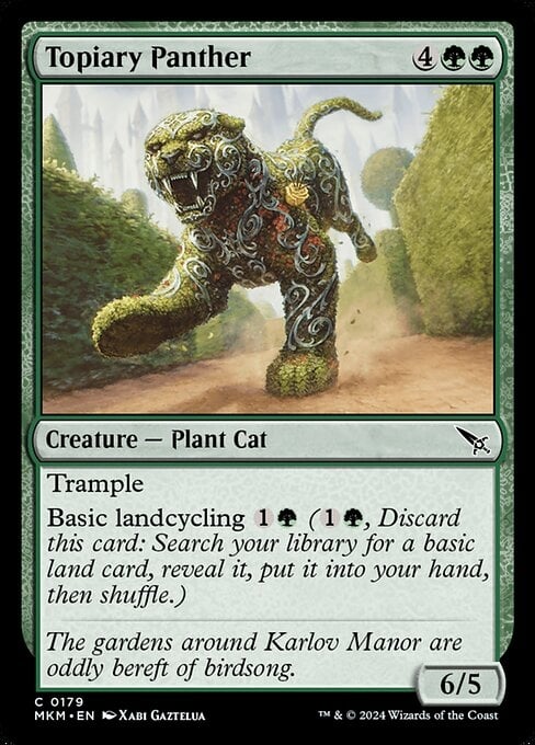 Topiary Panther - Murders at Karlov Manor-(179)
