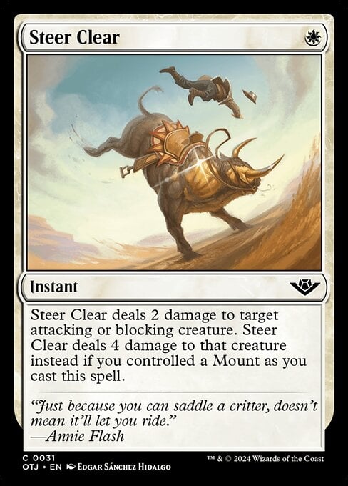 Steer Clear - Outlaws of Thunder Junction-(031)