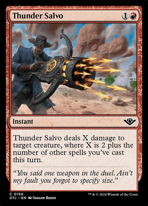 Thunder Salvo - Outlaws of Thunder Junction-(150)