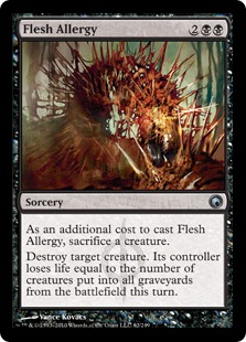 Flesh Allergy - Scars of Mirrodin-(062)