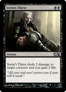Sorin's Thirst - Magic 2012-(110)
