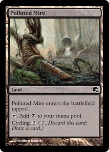 Polluted Mire - Premium Deck Series: Graveborn-(026)-(Foil)