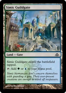 Simic Guildgate - Dragon's Maze-(156)