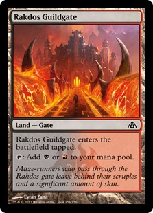 Rakdos Guildgate - Dragon's Maze-(154)