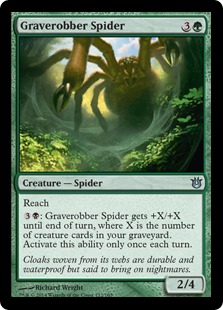 Graverobber Spider - Born of the Gods-(122)-(Foil)