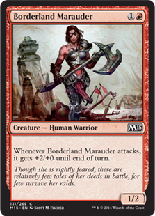 Borderland Marauder - Magic 2015 Core Set-(131)