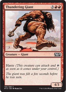 Thundering Giant - Magic 2015 Core Set-(165)