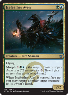 Icefeather Aven - Khans of Tarkir-(178)