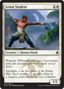 Jeskai Student - Khans of Tarkir-(014)