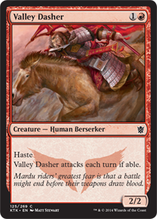 Valley Dasher - Khans of Tarkir-(125)