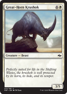 Great-Horn Krushok - Fate Reforged-(013)