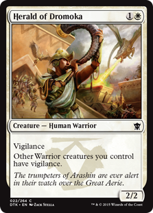 Herald of Dromoka - Dragons of Tarkir-(022)