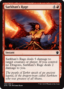 Sarkhan's Rage - Dragons of Tarkir-(153)