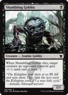 Shambling Goblin - Dragons of Tarkir-(118)