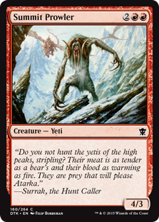 Summit Prowler - Dragons of Tarkir-(160)