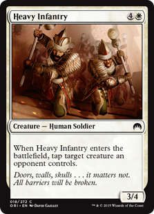 Heavy Infantry - Magic Origins-(018)-(Foil)
