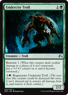 Undercity Troll - Magic Origins-(202)