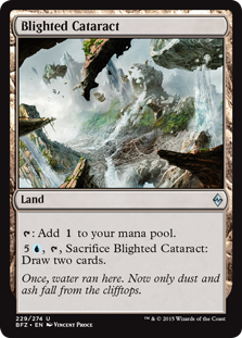 Blighted Cataract - Battle for Zendikar-(229)
