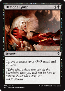 Demon's Grasp - Battle for Zendikar-(108)