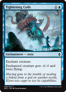 Tightening Coils - Battle for Zendikar-(086)