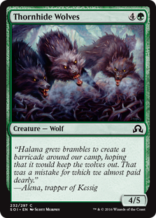Thornhide Wolves - Shadows over Innistrad-(232)